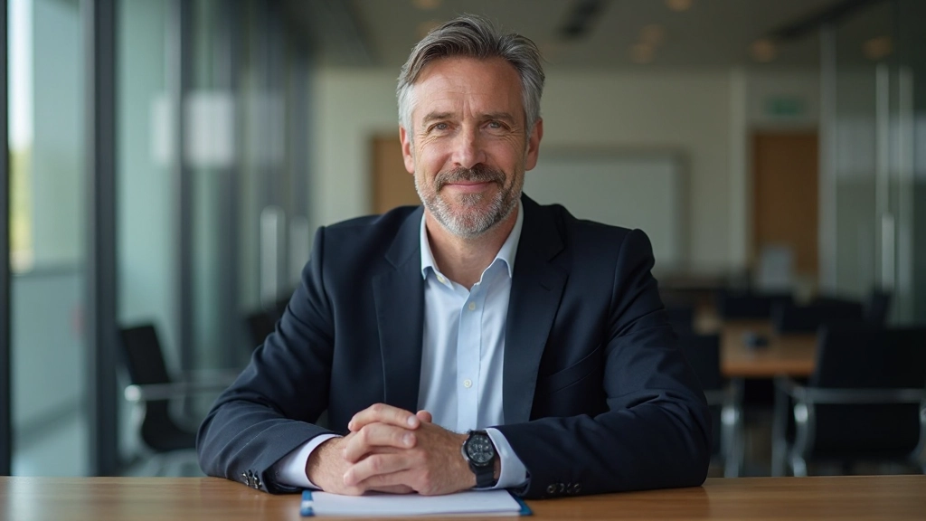 Manager in Besprechung demonstriert sichere und offene Körpersprache während der Aufgabenübergabe